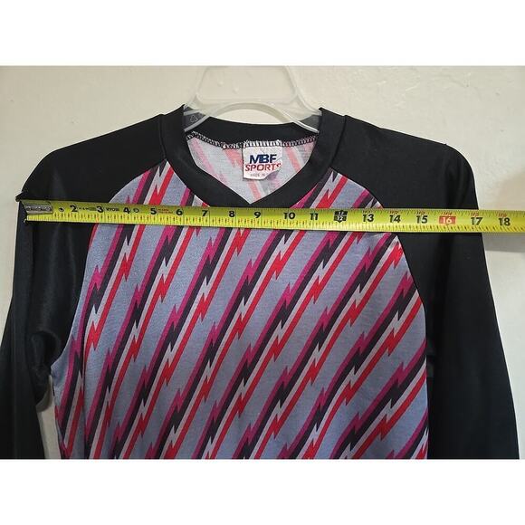 Vintage 90s Golie Soccer Jersey MBF Sport M Adult Soccer Shirt Made in USA - Picture 8 of 10